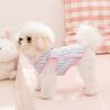 Summer Mesh Dog Vest Breathable Pet Vest Cute Dog Tee Shirt with Metal D-Ring for Small Dogs Outdoor Walks