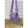 Lila Purse Damen-Umhängetasche mit Säulenriemen