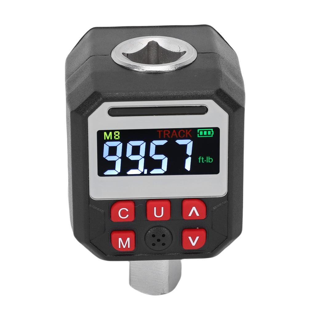 6.8 to 135N.m Digital Torsion Adapter Cr V Steel 4 Units Accurate Measurement CW CCW Digital Torsion Wrench Adapter
