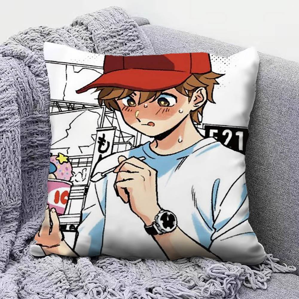 Go for It Nakamura Hirose  Home Sofa Cushion Covers and Aecorative Custom Pillow Covers
