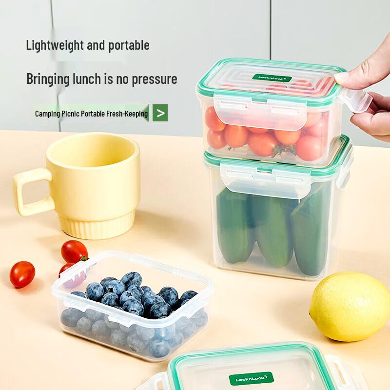 LOCK&LOCK Plastic Food Storage Container 3-Piece Set