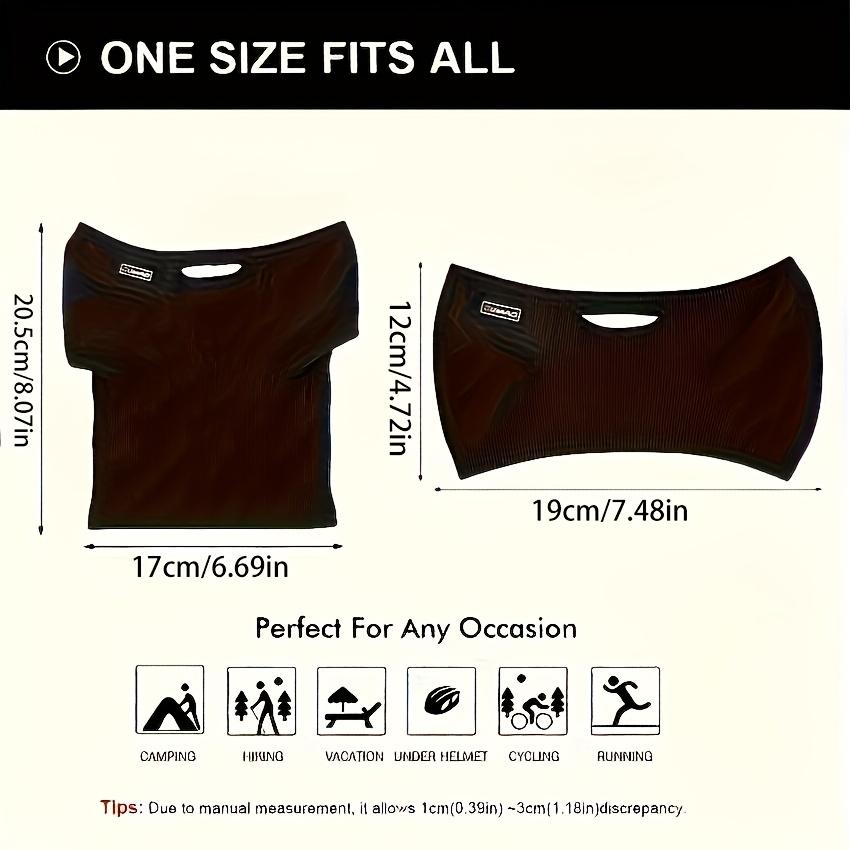 Cycling Face Mask Breathable Anti-UV Sweat-Absorb Running Face Cover Sunshade Elastic Hiking Camping Neck Gaiter Face Scarf