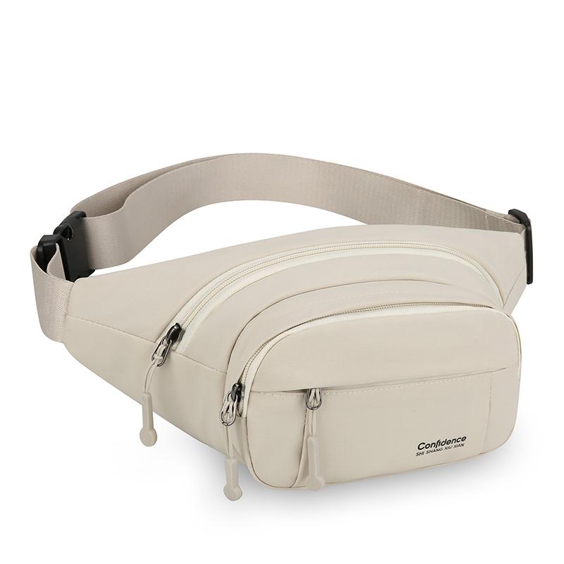 Unisex Adjustable Waist Pack – Spacious Multi-Pocket Bag for Commuter Outdoor Sports & Weekend Trips