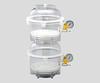 Vacuum Desiccator AS ONE Easy Lock High Vacuum RVD-250 250mm Diameter