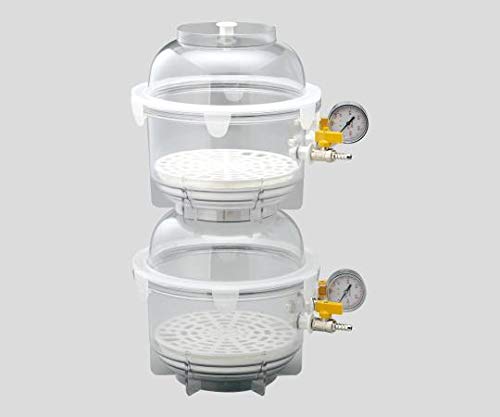 Vacuum Desiccator AS ONE Easy Lock High Vacuum RVD-250 250mm Diameter