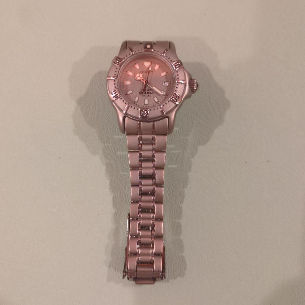 [USED] Final Price Reduction Ladies' Seiko SEIKOSCUBA 200m TITANIUM