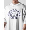 LYFT Jointly Men Running Sports Cotton T-shirt Gym Fitness Bodybuilding Loose Print Shirt Summer Male Jogging Training Tee Tops