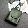 Genuine Leather Women Backpack Rucksack Cross Body Bag Book School Lady Cowhide Female Daypack Messenger Shoulder Bags Knapsack