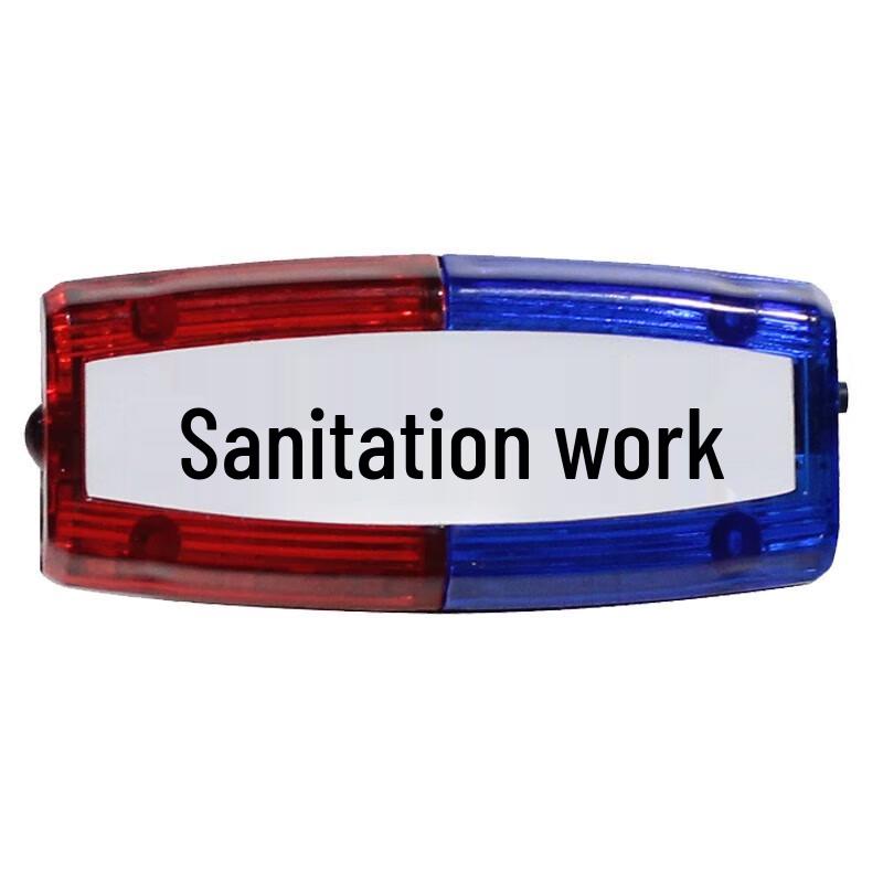 Kahn Rechargeable Red/Blue Flashing LED Shoulder Light