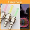 Bicycle Valve Cap Lights With Led Illumination For Cycling Accessories And Safety