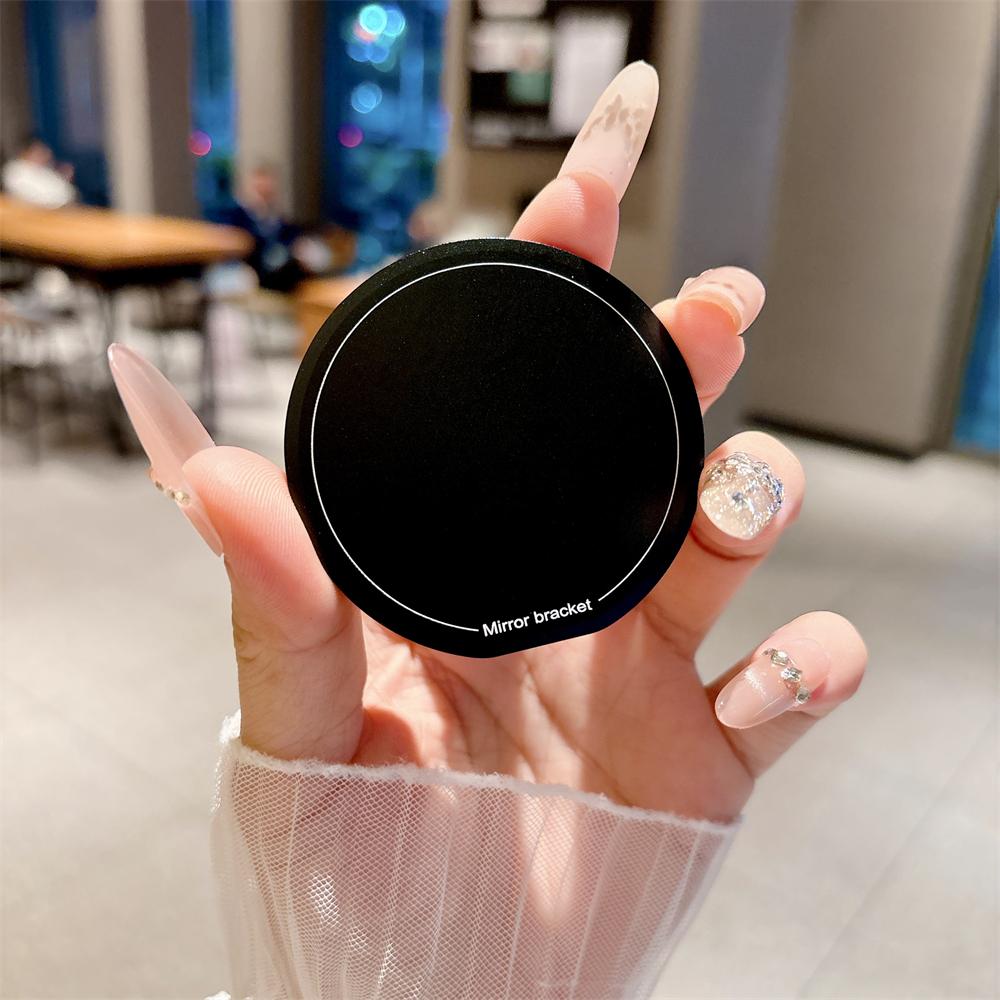 Mirror Bracket Folding Paste Phone Holder Angle Adhesive Paste Rack Support Finger For Universal Phone Grip Stand Makeup Mirror
