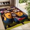 Custom Name Despicable Minions Party Carpet Rug Customizable Soft Washable Anti-Slip Home Living Room Sofa Mats Personalized Rug. 09091