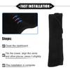 Dashboard Cover Compatible for Mitsubishi Outlander 2023, Non-Slip Polyester Black Dash Cover Mat Dash Board Protector Cover