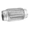2.25x6in Exhaust Flex Pipe Stainless Steel Weld on Corrugated Flexible Joint Tube Universal