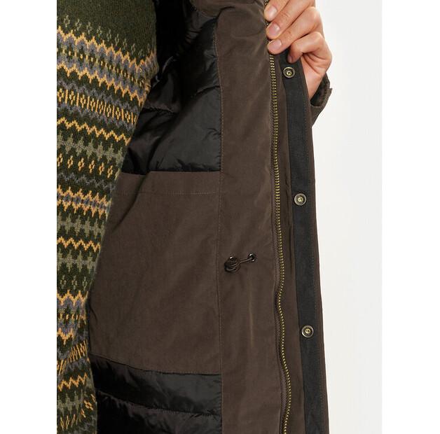 Зимняя куртка Wrangler 112358096, коричневая, стандартный крой