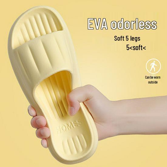 Men's Non-Slip EVA Summer Indoor/Outdoor Slippers - Cool and Comfortable for Home or Beach