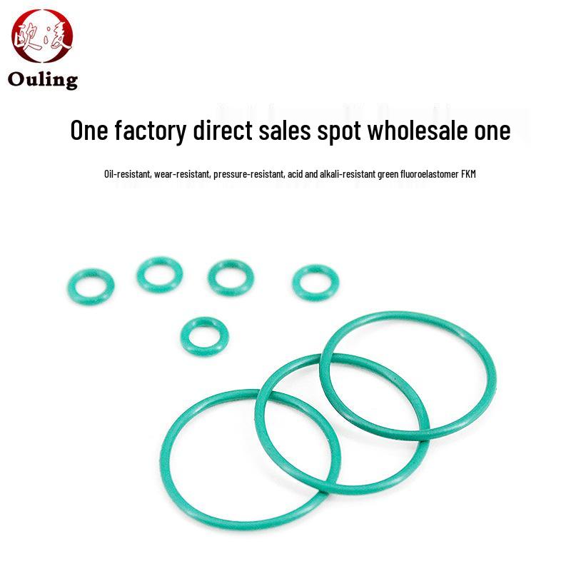 Grüner FKM O-Ring 43,7/45/46,2/47,5/48,7/50*2,65mm Ozonbeständig