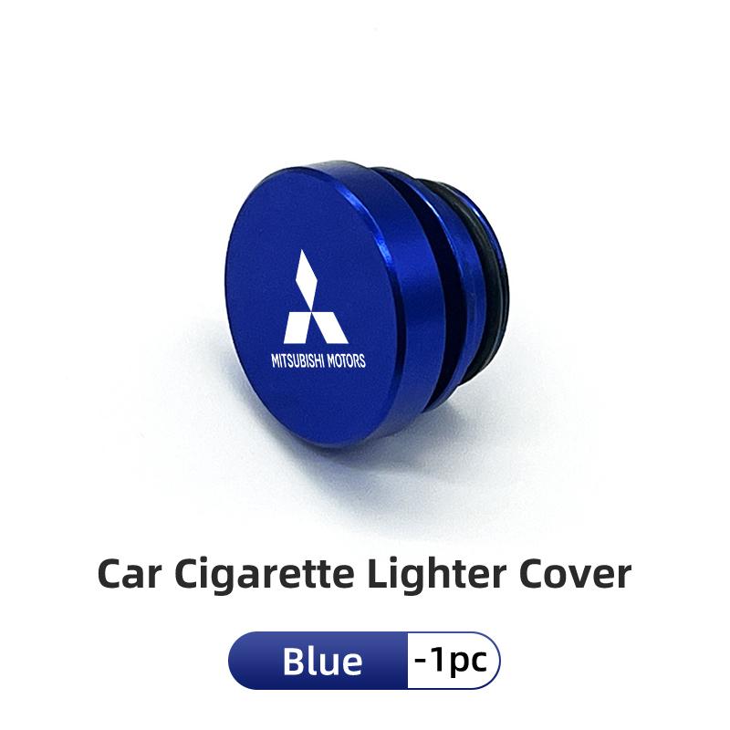 For Mitsubishi Alloy Car Cigarette Lighter Cover Socket Plug Outlet Button Cap Outlander Lancer Eclipse Mirage Xpander Attrage