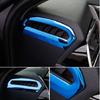 Blue For Toyota Camry 2018- Steel Cover Trim Dash Side Air Outlet Vent
