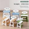 Portable Folding Plastic Stool for Outdoor and Household Use.