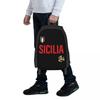 Sizilien Trikot Studentenrucksack Schultasche Wander-Tagesrucksack für Jungen Mädchen Mode Buchertasche Umhängetaschen