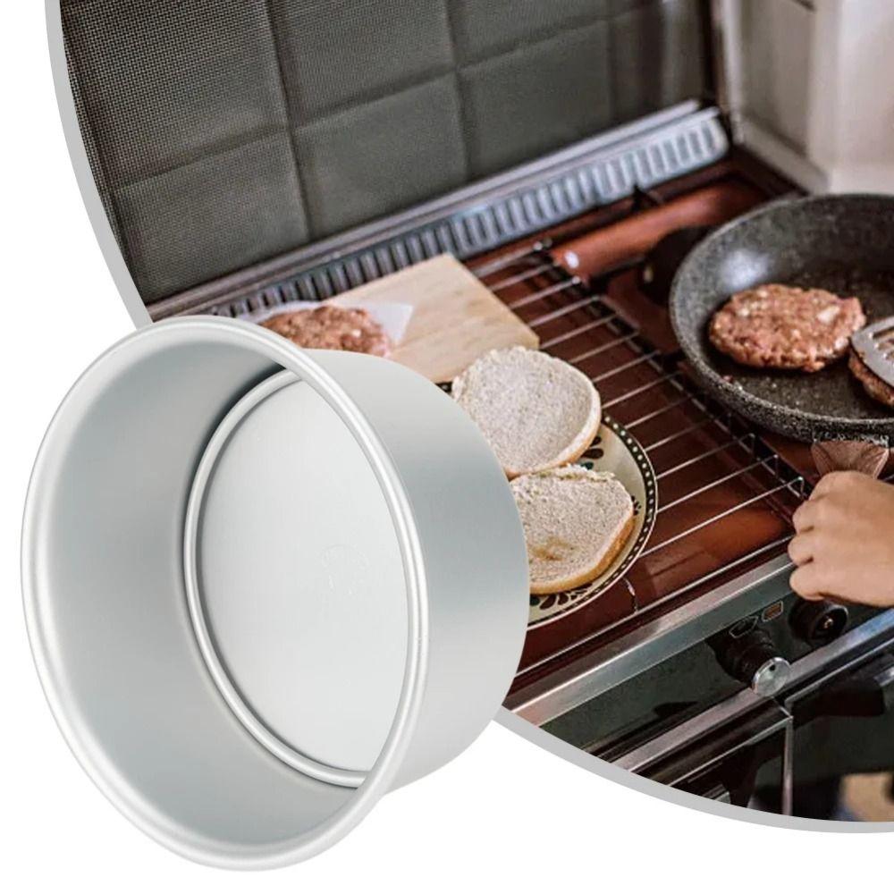 Removable Bottom Cake Pan Round Baking Mould Deep Pudding Mold  Bakeware