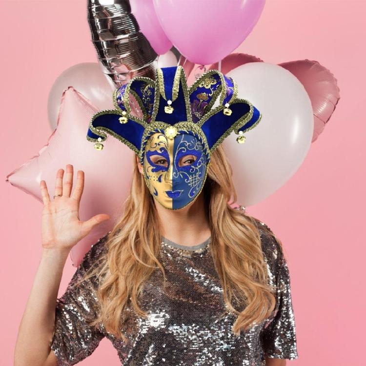 Halloween Kostüm Maske Karnevalsmaske Maskerade Maske Party Maske Venezianische Maske Narrenmaske Mardi Gras Maske