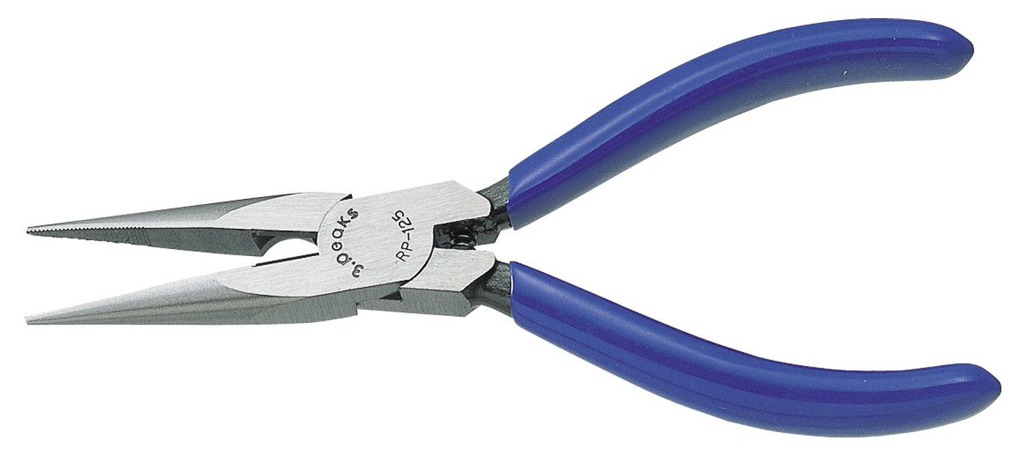 

Three Peaks Giken Long Nose 3.peaks Spring-Loaded Pliers, 125mm, RP-125G-S синий