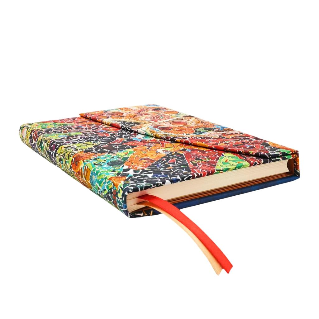 Paperblanks 2026 Diary English Edition Hardcover Gaudi's Sun Midi DE0758-7