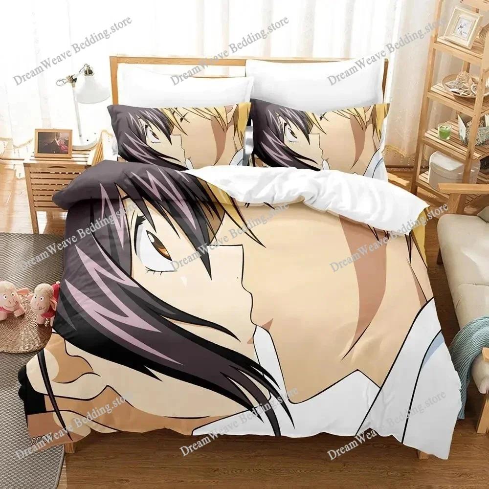 Kaichou Wa Maid-sama Bedding Set Duvet Cover Bed Set Quilt Cover Pillowcase Comforter King Queen Size Boys Adult Home Textile963