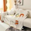 Modern Chenille Anti-Scratching Sofa Cover Towel Simple Modern Non-Slip Leather Sofa Cover Four Seasons Universal Cushion