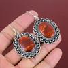 Red Snakeskin Jasper Earrings Gemstone Jewelry Dangle Earring 925 Sterling Silver Earring Handmade Jewelry Gifts For Her Birthstone Earrings