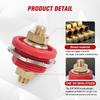 3/8 Gewinde Fernbatterie Stromverteiler 300A 24V Polklemmen-Set Verbinder Schwerlast für Auto Camping Wohnmobil LKW Boot Stromkreis Werkzeug