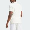 Adidas Aeroready Arc De Ball T-Shirt Tennis Print Sports Short Sleeve Crew Neck T-Shirt Men Tops Ivory IS2414