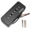 Wilkinson M Series Stack P90 Single Coil Humbucker for Electric Guitar Black Pickup, Size, SG/LP Neck,