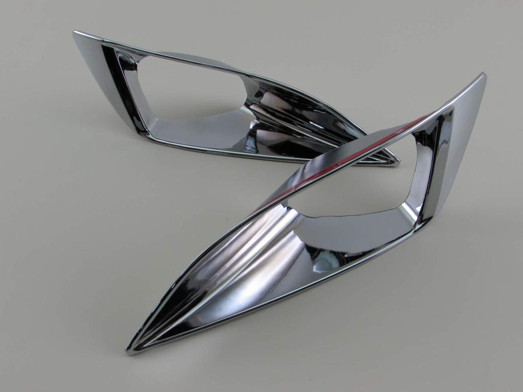 BRIGHTZ Chrome Fog Light Covers for Honda Noah R85 Part 28624 80/85 (Late Model) [FOG-COV-273] (ZRR80G, ZRR85G, ZWR80G, ZRR, ZWR, ZRR80, ZRR85, ZWR80,