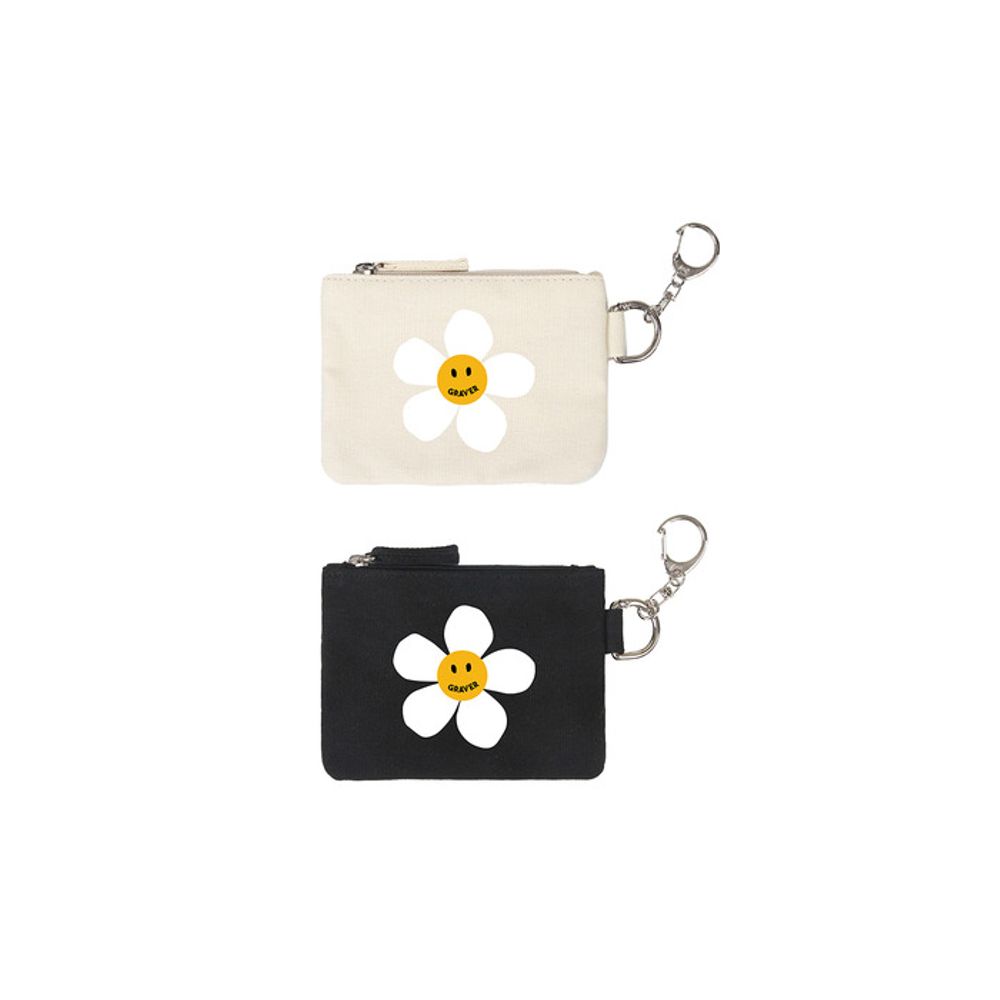 GRAVER [UNISEX] Signatur Schlüsselanhänger Kartenetui Schlüsselanhänger