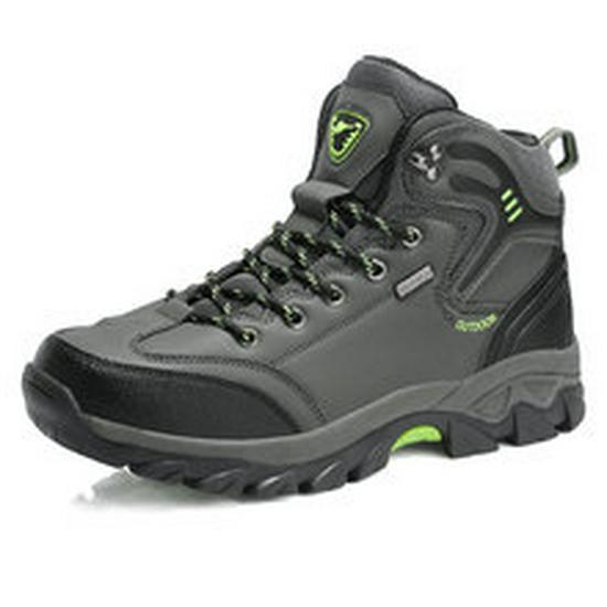 Men's Amphibious Mesh Hiking Shoes - Breathable High-Top Plus Size for Outdoor Sports & Climbing