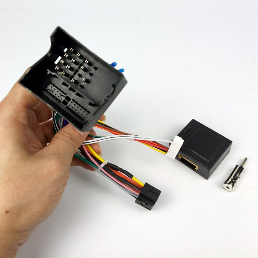 16 Pin Wiring Harness CAN Bus Decoder 16P  CarHead Unit Cable For Ford