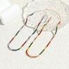 2026 Colorful Rainbow CZ Tennis Chain Bracelet Necklace Micro Pave Red Pink Purple CZ Gold Plated Fashion Wedding Set Jewelry