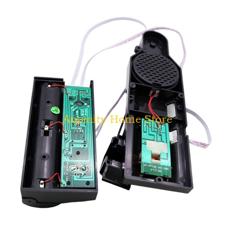 F26C Musical Pendulum Clock Movement Wall Clock Mechanism Repairing Chimes Music Box Replacement Accessories Repair Parts Kits