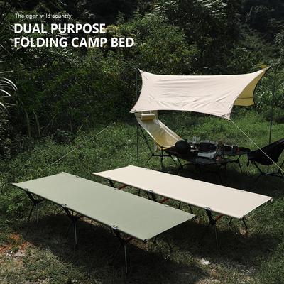 Outdoor Camping Bed Height Adjustable Detachable Picnic Bed Beach Bed Camp Bed Portable Folding Camp Bed