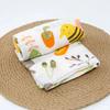 Newborn Swaddle Blanket 110x110CM Baby Muslin Gauze Wrap Soft Breathable Lightweight Fabric for Infant Care and Comfort
