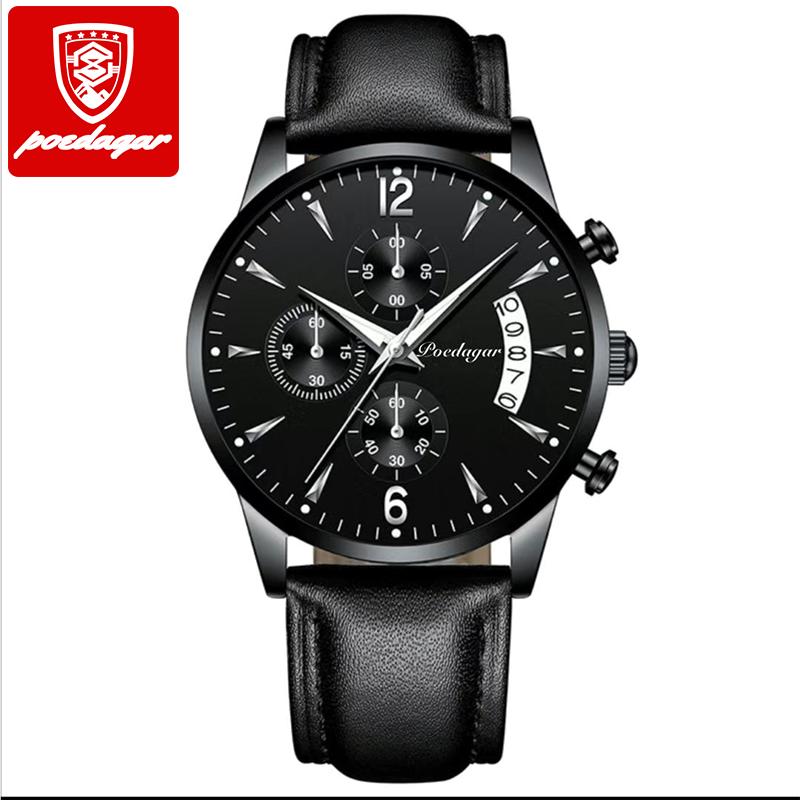 Brand New Fashion Men's Watch Waterproof Luminous Date Sport Watches Luxury Quartz Man Wristwatch Luxury Male Clock