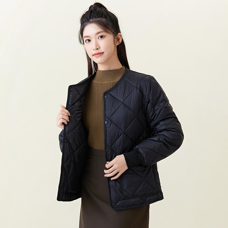 GMXIA Autumn Winter Women Plus Fat Plus Thick Plus Fleece Warm Long Sleeve Cotton-padded Top for Women Jackets & Coats