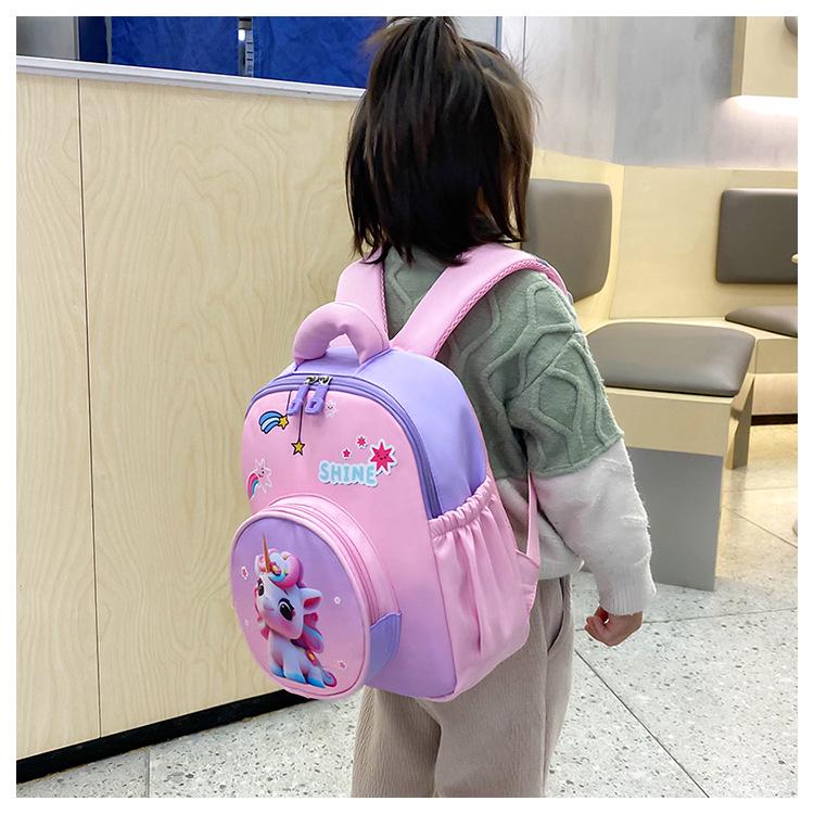 Cute Dinosaur & Unicorn Children's Backpack for Preschool or Kindergarten 