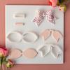 Bow Series Polymer Clay Earrings Soft Pottery Mold DIY Bowknot Hairpins Brooch Jewelry Cutting Die Gift Making Tools