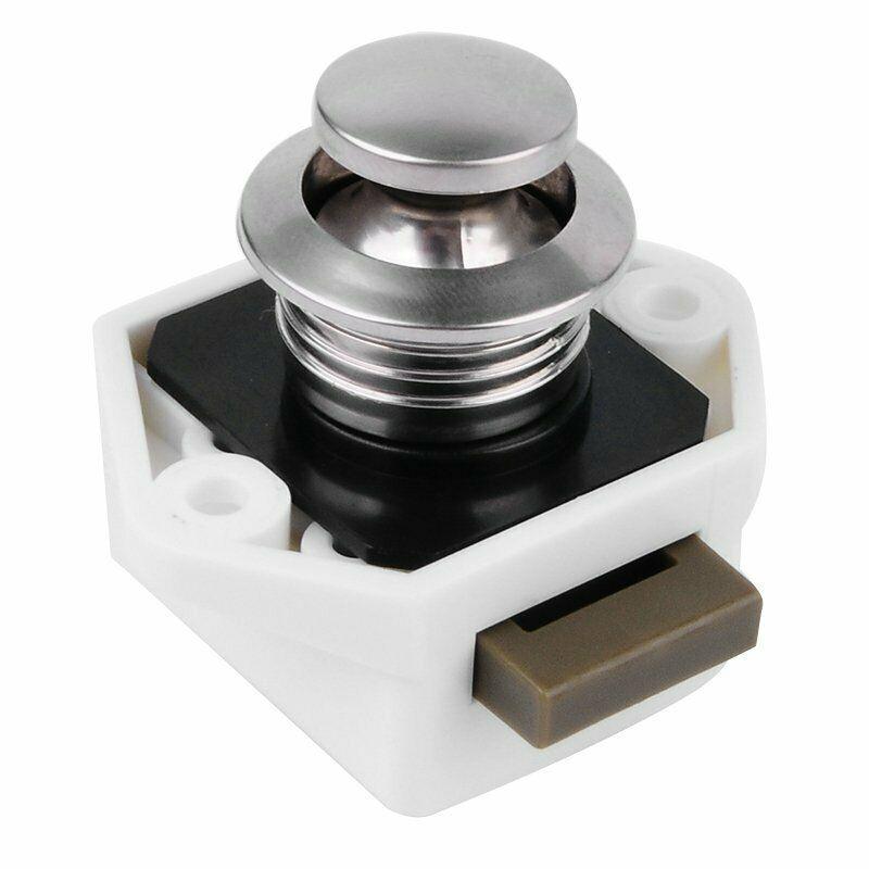 5 set Push Lock Nábytek Zámek Nábytková rukojeť Push Lock Camping Caravan Boat
