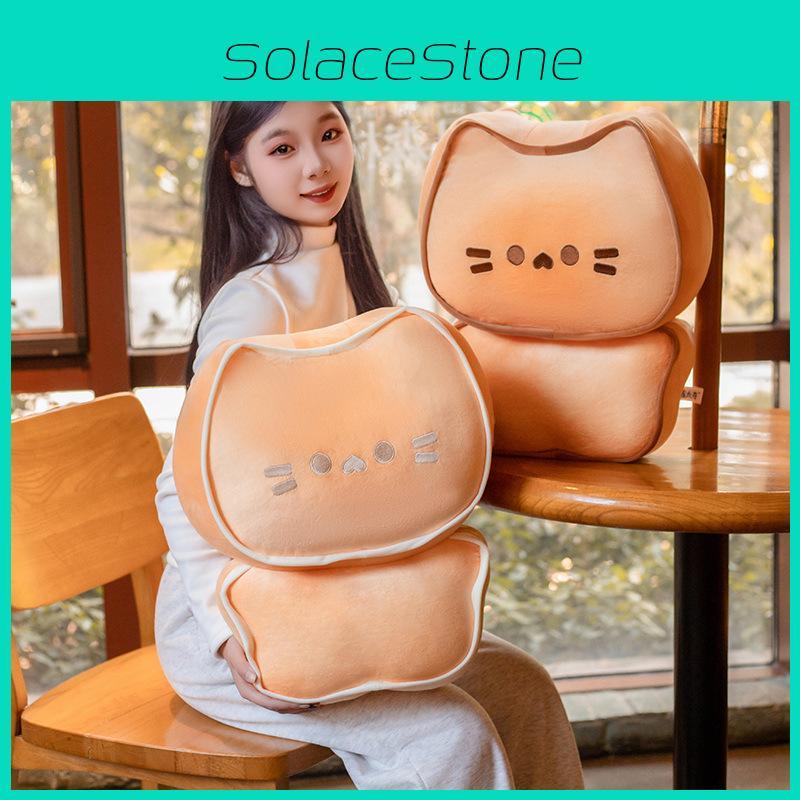 Butter Ginger Cat Cookie Plush Toy Kitten Stuffed Doll Pillow Christmas Gift