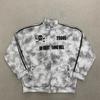 European and American Retro Vintage Washed Zipper Hoodie for Men and Women, Loose and Casual